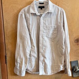 Banana Republic Off White Casual Shirt